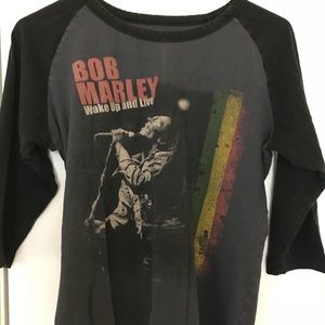 Vintage Bob Marley 3/4 sleeve shirt